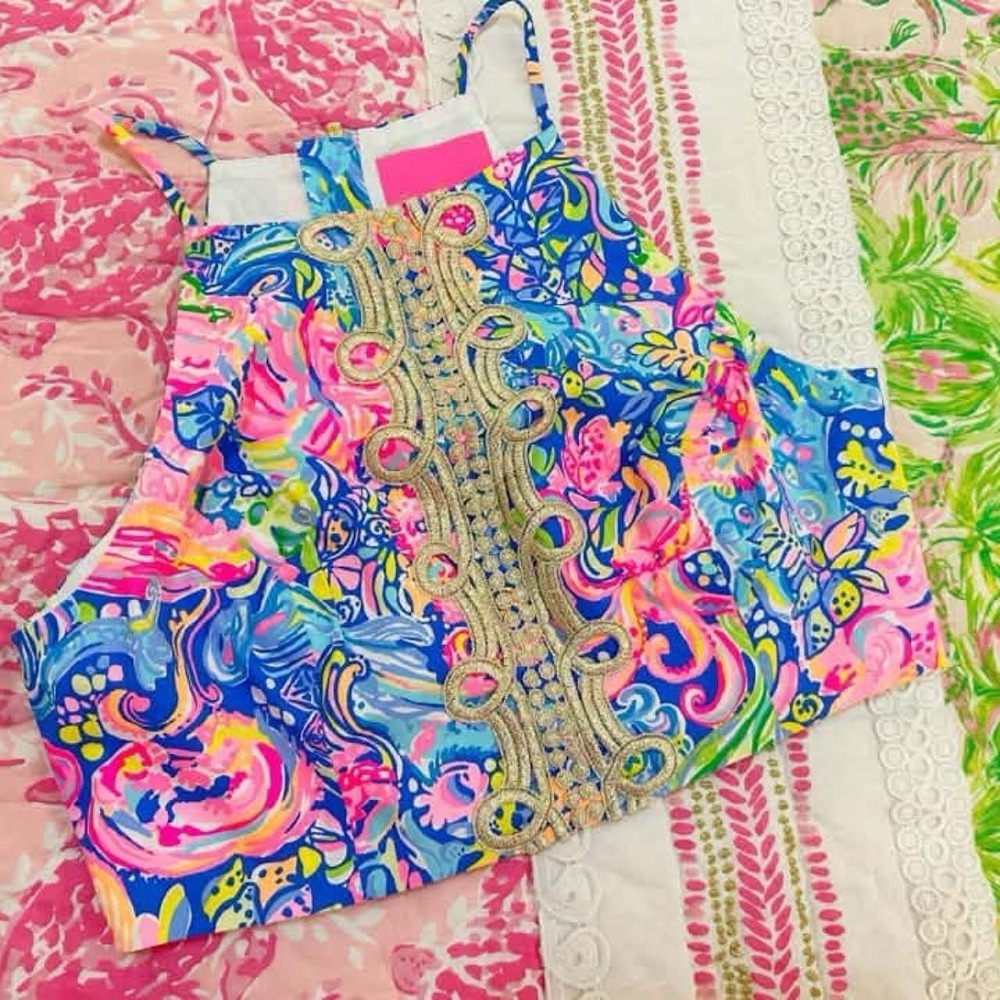 Size 4 Lilly Pulitzer Crop Top